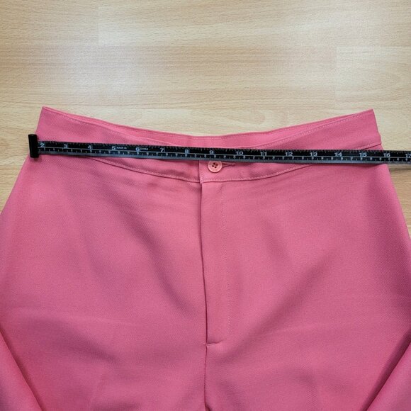 Vintage 80s Levi Strauss Bend Over Pants Women's Pink High Rise | Size: 12P - Picture 7 of 12